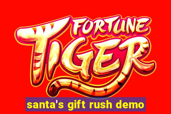 santa's gift rush demo